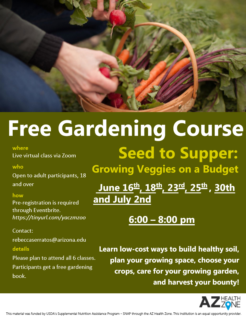 Free gardening classes